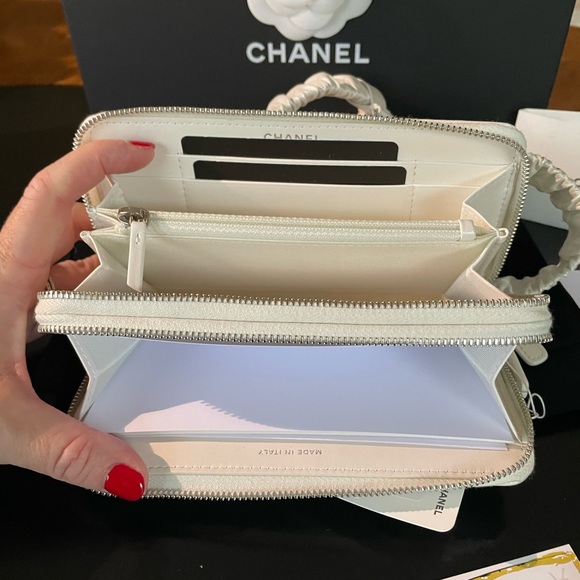 SOLD. NEW Chanel Bumbag Belt bag  Coco Neige Runway Limited Edition Iridescent - Picture 10 of 16